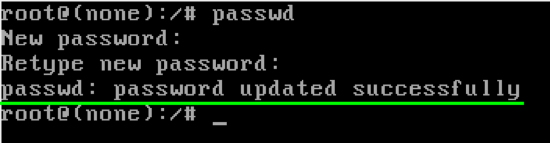 Set The New Password